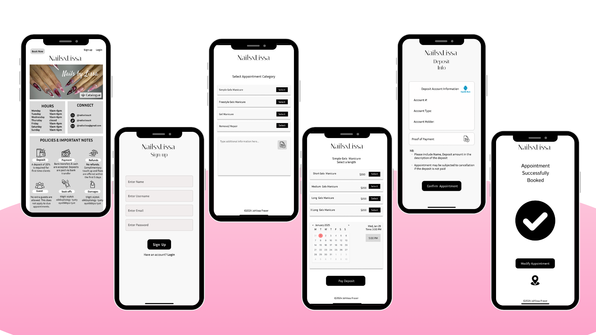 NailsxLissa booking site preview